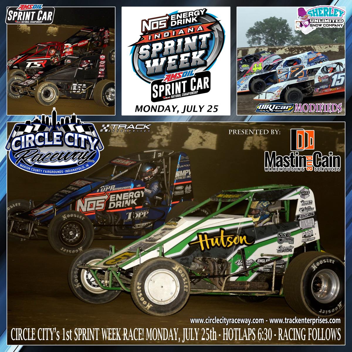 INDIANA SPRINT WEEK UP NEXT FOR CIRCLE CITY RACEWAY