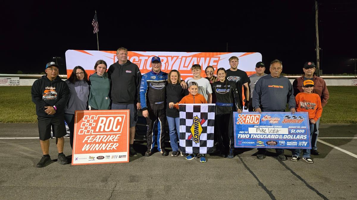 MIKE LEATY AND CODY MCPHERSON SCORE RACE OF CHAMPIONS WINS ON FRIDAY NIGHT