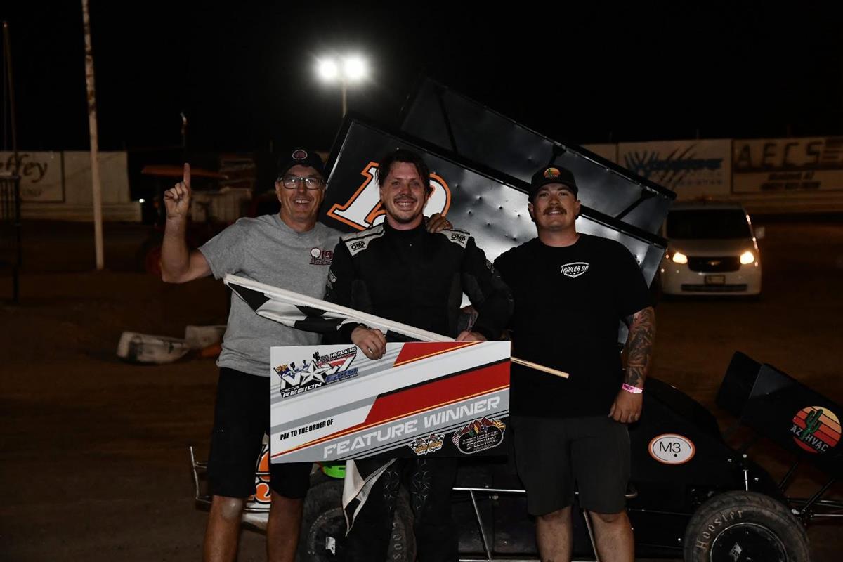 McKinney, Wilson, and Witherow Master NOW600 Cactus Region at Adobe Mountain Speedway!