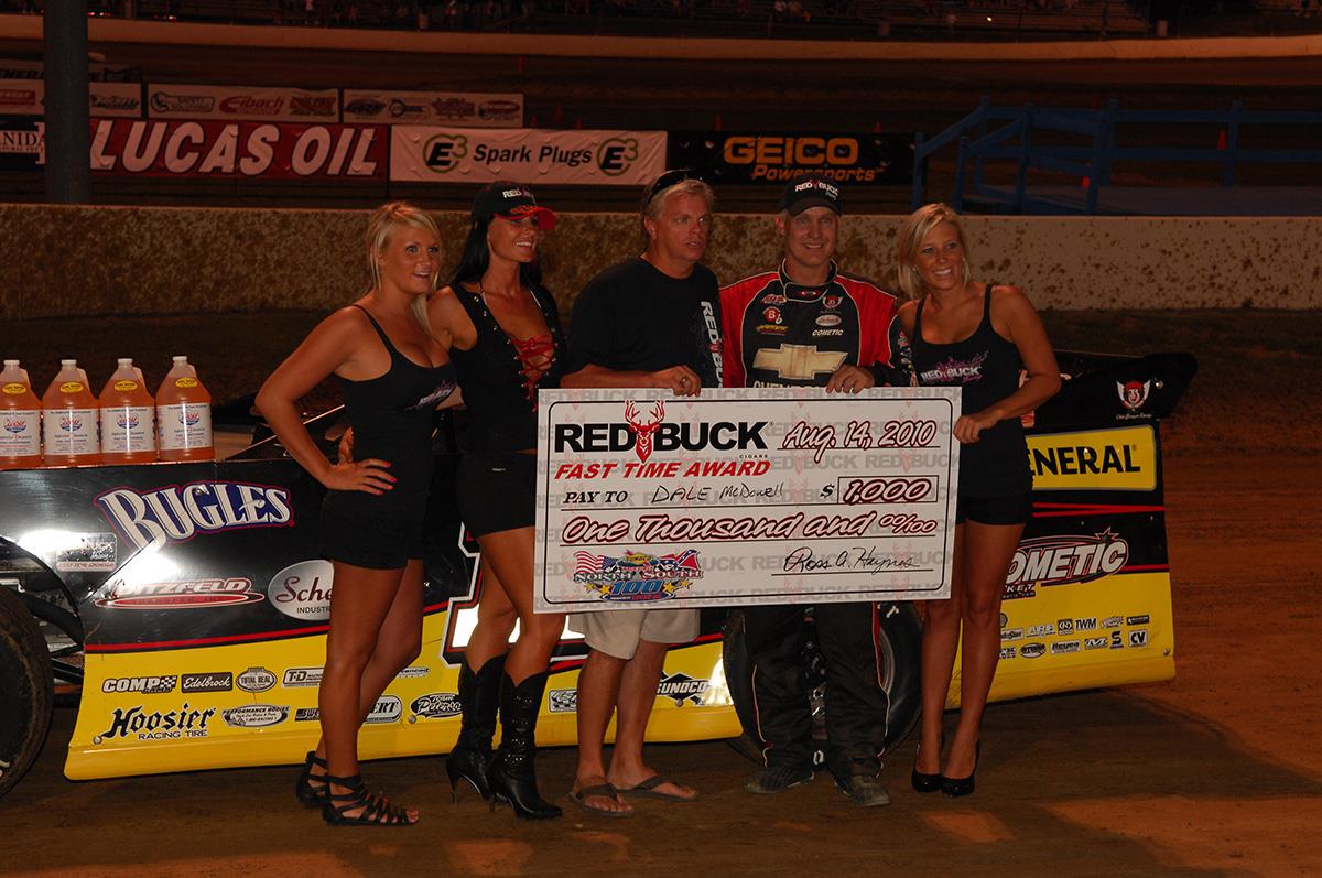 McDowell Sets Red Buck Fast Time for Sunoco Race Fuels North/South 100 Presented by Lucas Oil