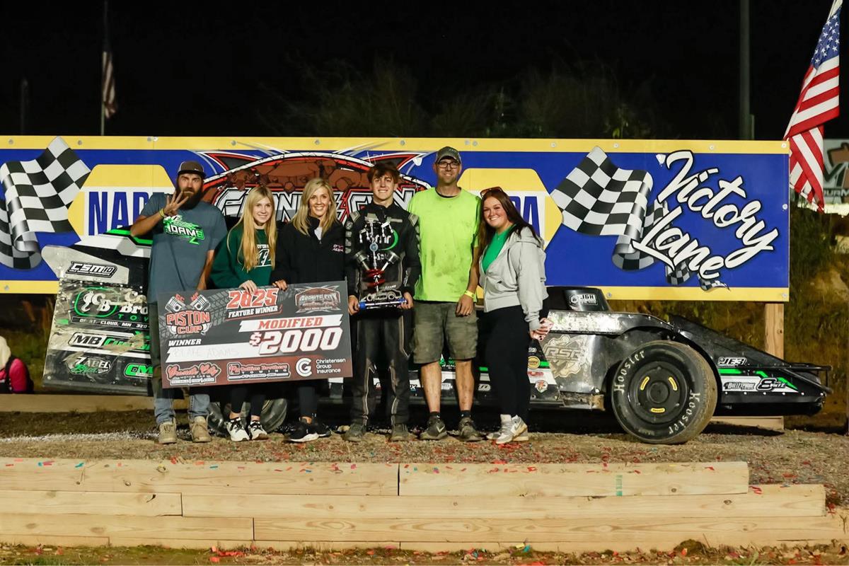 Blake Adams sweeps weekend at Granite City Motor Park; grabs four checkered flags