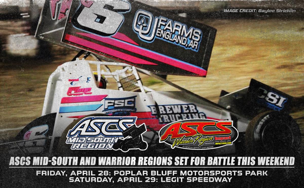 ASCS Warrior and Mid-South Regions Set For Battle This Weekend