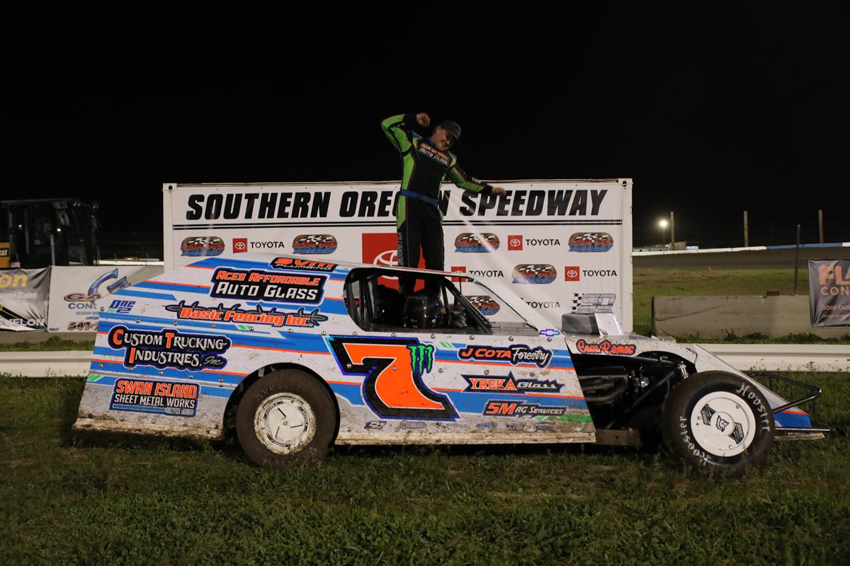 Killingsworth Stuns in Modified Debut at Southern Oregon Opener