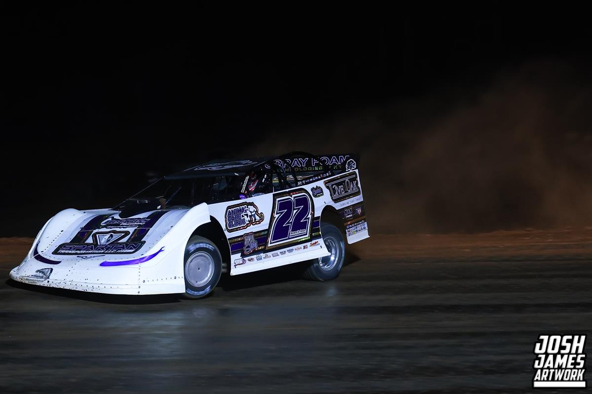 Smoky Mountain Speedway (Maryville, TN) – World of Outlaws Late Model Series – Tennessee Tipoff – March 14th-15th, 2025. (Josh James Artwork)