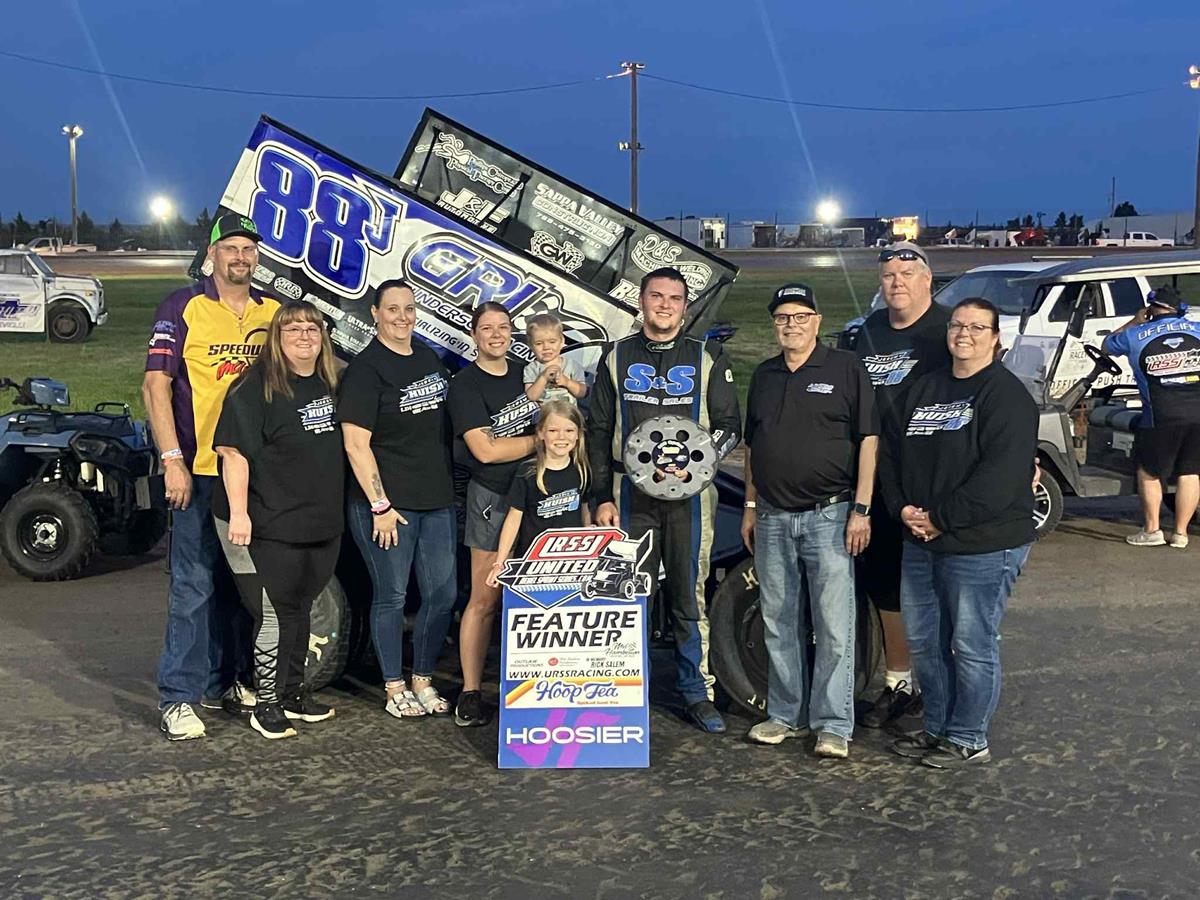 Huish Hustles to 17th Career URSS Win at Rush County Speedway