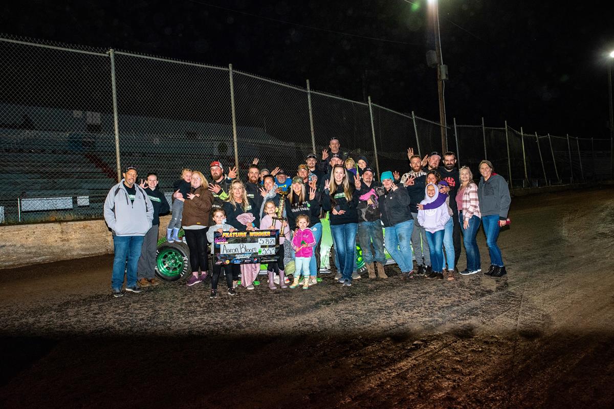 Aaron Bloom Scores Huge Win At Cottage Grove; M. Peters, Evans, And Bryant Also Hit Pay Dirt