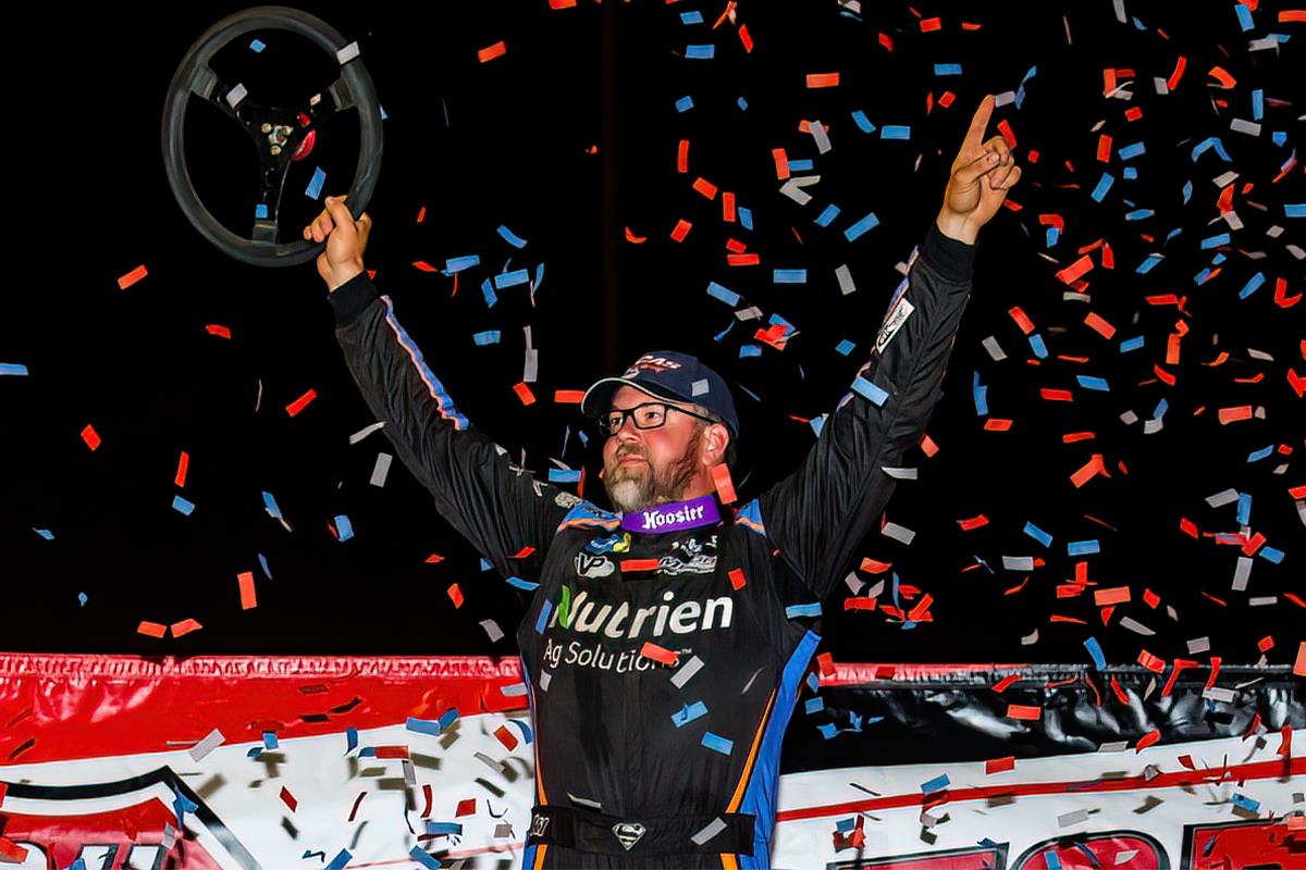 Jonathan Davenport Collects $50,000 in Historic 100 at West Virginia Motor Speedway