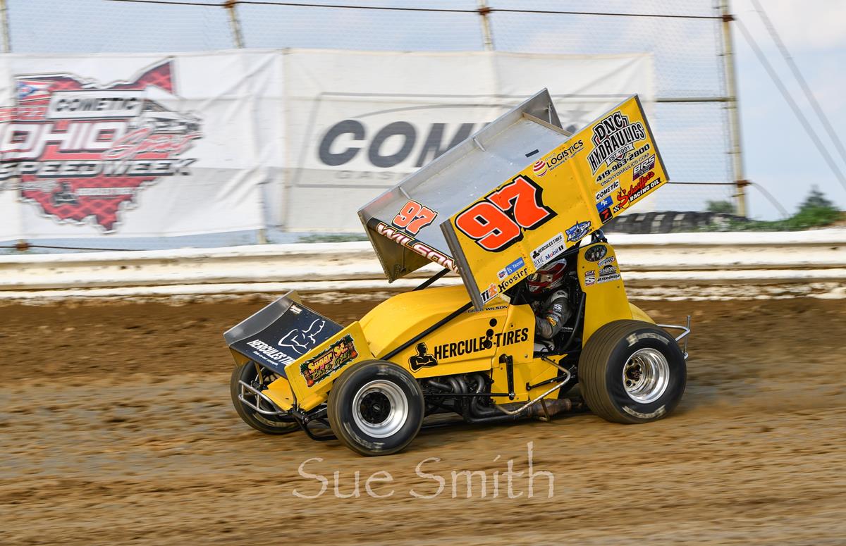 Wilson Earns Top-10 Results During First Two Ohio Sprint Speedweek Races