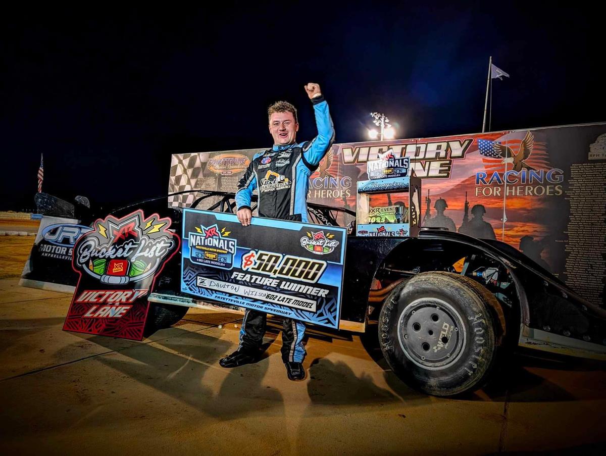 Fayetteville Motor Speedway (Fayetteville, NC) – XR 602 Nationals – April 12th, 2025.