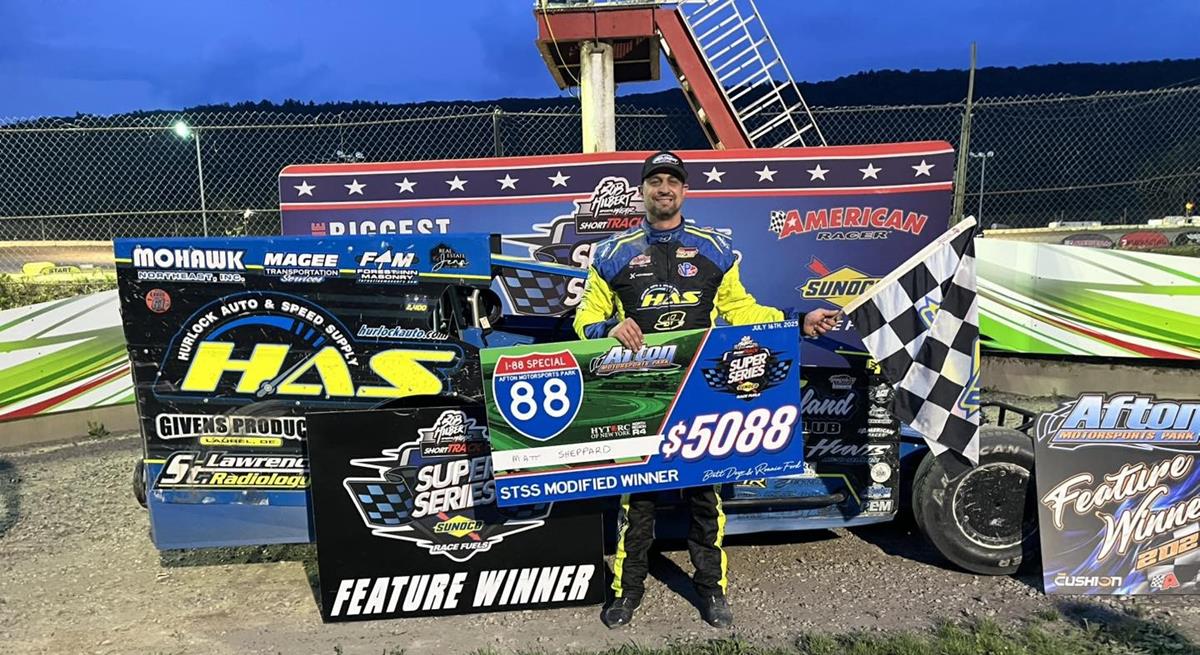 Speed, Luck & Skill: Sheppard Tops ‘Interstate 88 Special’ at Afton Wednesday