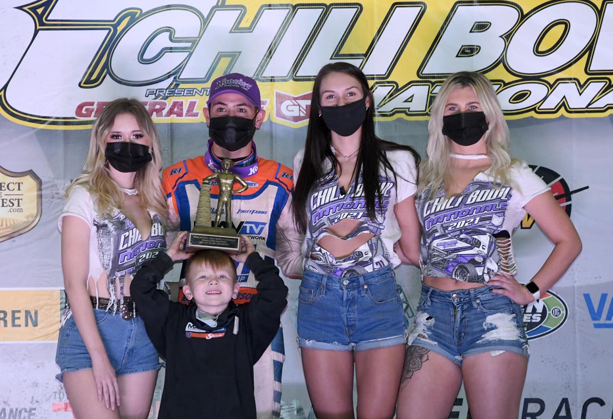 Larson Goes Back-To-Back At The Lucas Oil Chili Bowl Nationals