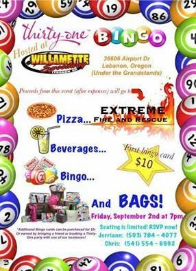 Extreme Fire &amp; Rescue Fundraiser Friday September 2nd At Willamette Speedway