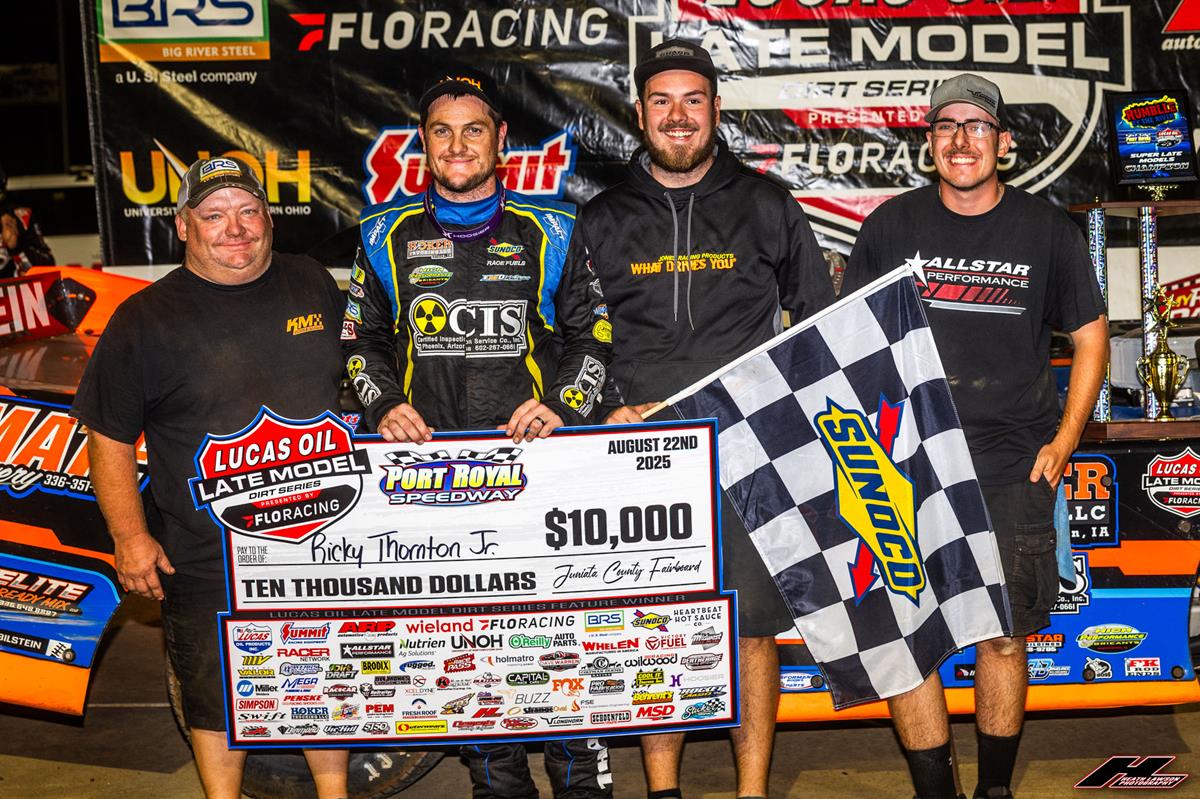 Port Royal Speedway (Port Royal, PA) – Lucas Oil Late Model Dirt Series – The Rumble by the River – August 22nd-23rd, 2025. (Heath Lawson photo)