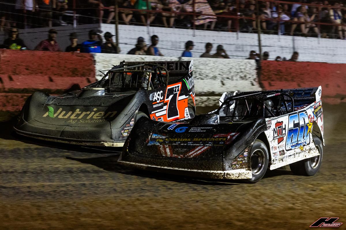 Batesville Motor Speedway (Locust Grove, AR) – Lucas Oil Late Model Dirt Series – Topless 100 – August 15th-16th, 2025. (Heath Lawson Photo)