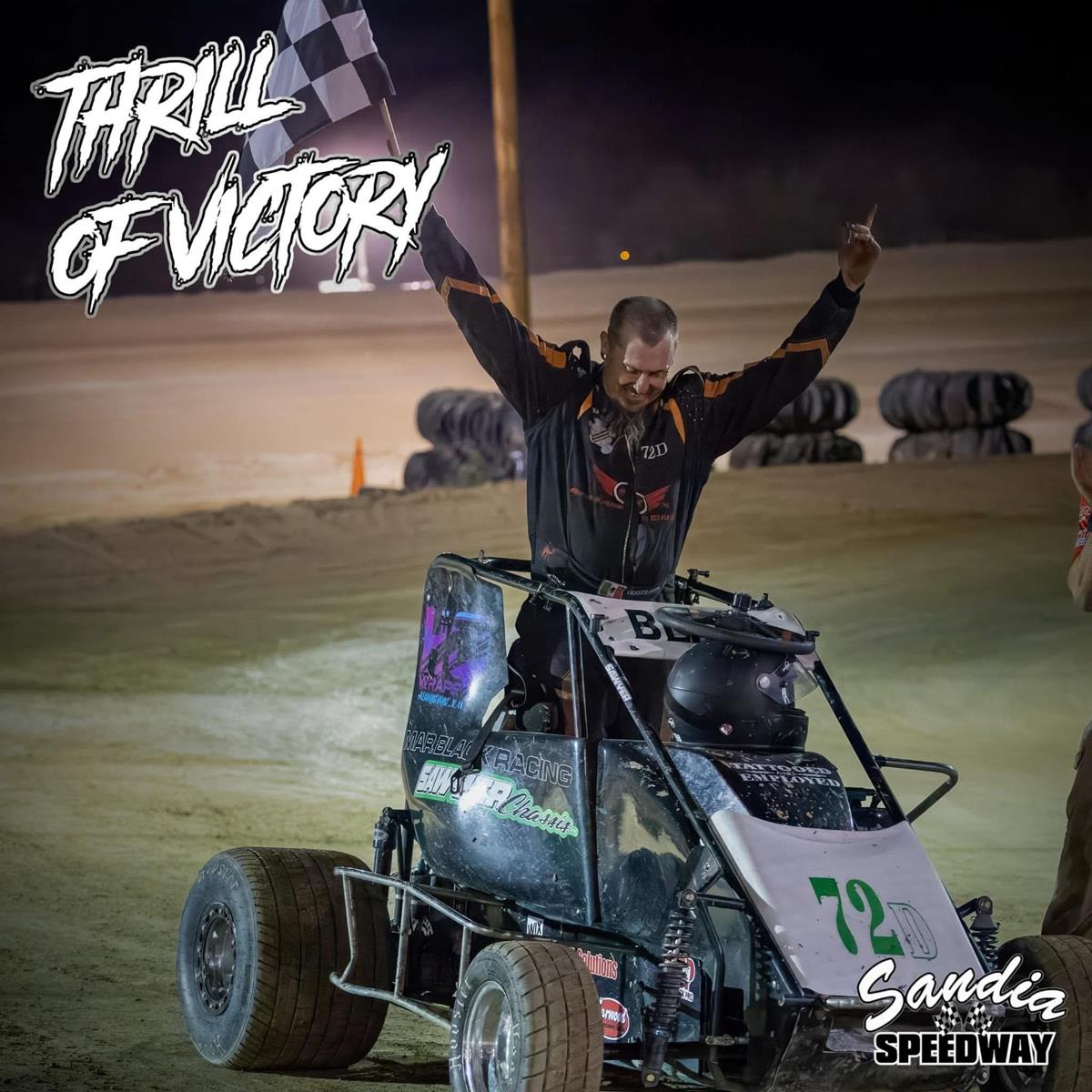 Derrick Black Best NOW600 Four Corners Region Opener at Sandia Speedway!
