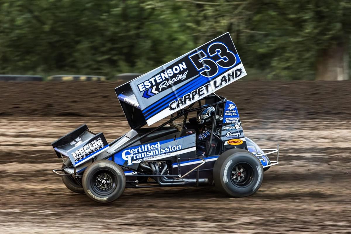 Dover Drives to Best 410 Sprint Car Result at Knoxville Raceway Since 2014 Before Capturing Another Top Five at Huset’s Speedway