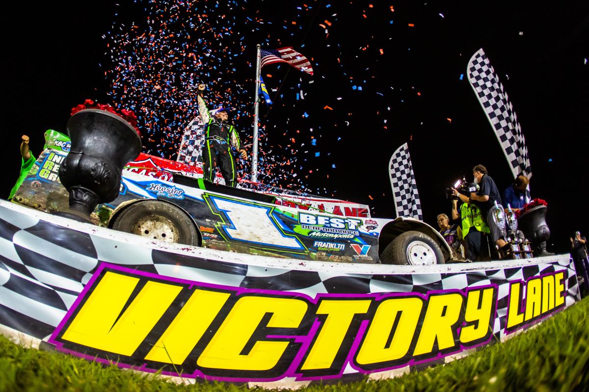 Tyler Erb Controls Lucas Oil Late Model Dirt Series Event at Tri-City Speedway