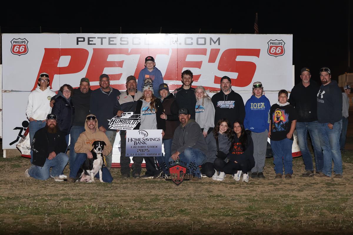 Weekly Racing results as the dirt is flying at the HUMMER