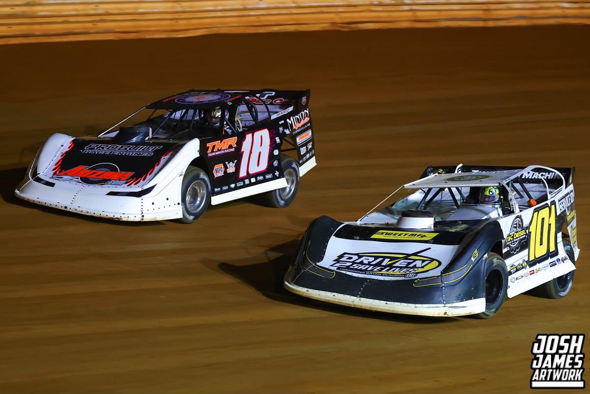 Volunteer Speedway (Bulls Gap, TN) – FloRacing Night in America – Scott Bloomquist Memorial – September 11th, 2025. (Josh James Artwork)