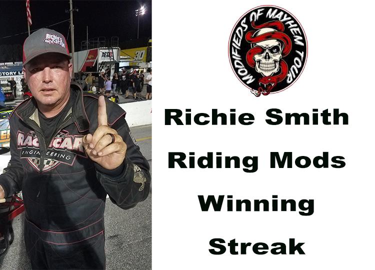 Hard Work, Preparation, Determination Fueling Richie Smith’s Mods Winning Streak
