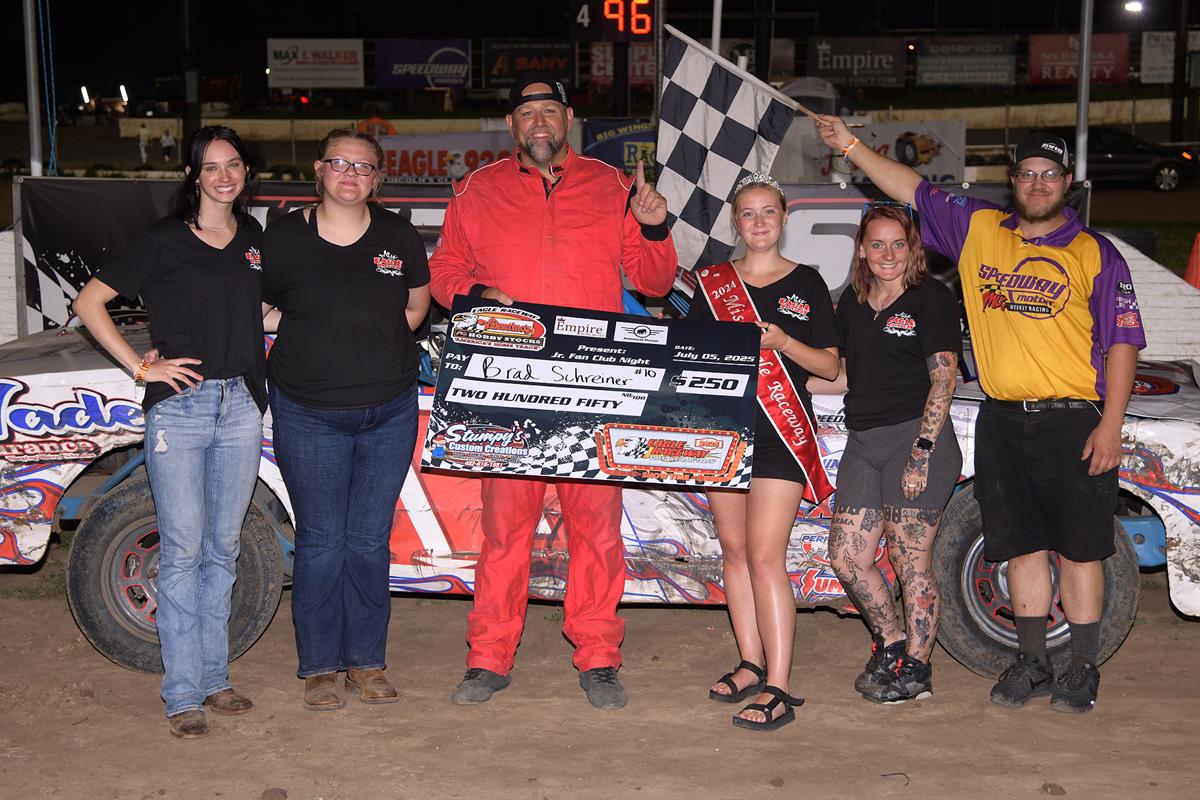 Armstrong, Horton, Schreiner, Noonan & Woken are victorious at Eagle Raceway