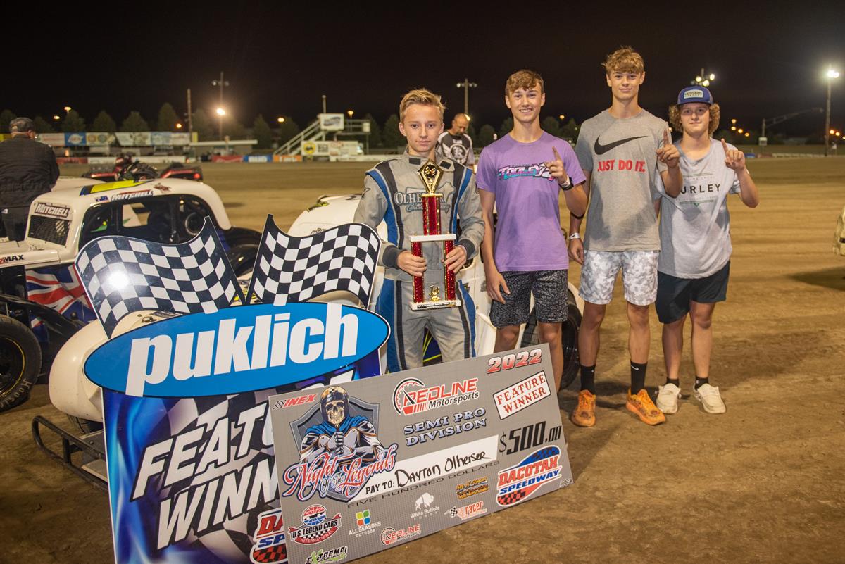 OLHEISER FINDS VICTORY LANE FOR THE FIRST TIME