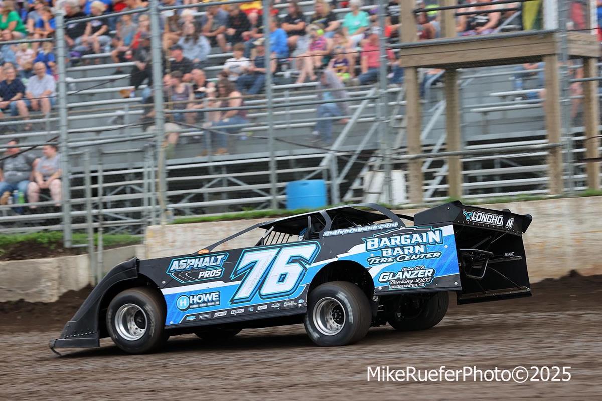 Mason City Motor Speedway (Mason City, IA) – Malvern Bank East Series – Father's Day Special – June 15th, 2025. (Mike Ruefer Photo)