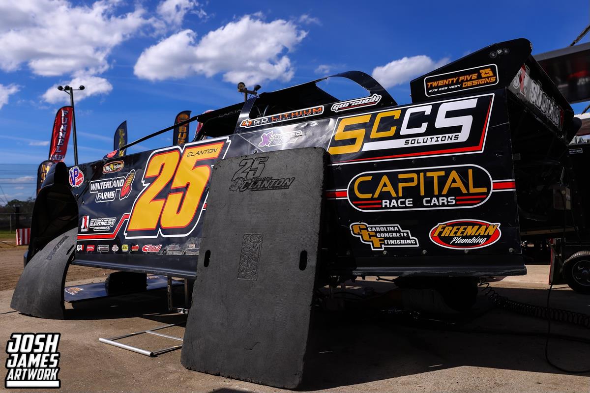 Volusia Speedway Park (De Leon Springs, FL) – World of Outlaw Late Model Series – DIRTcar Nationals – February 10th-15th, 2025. (Josh James Artwork)
