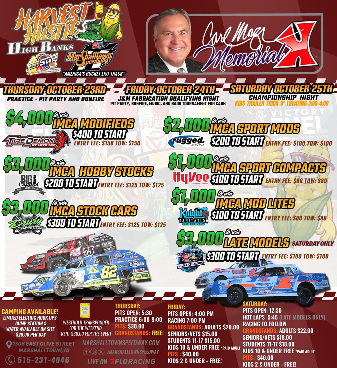 October 23rd-25th Fast Shafts Harvest Hustle concludes the 2025 Race Season