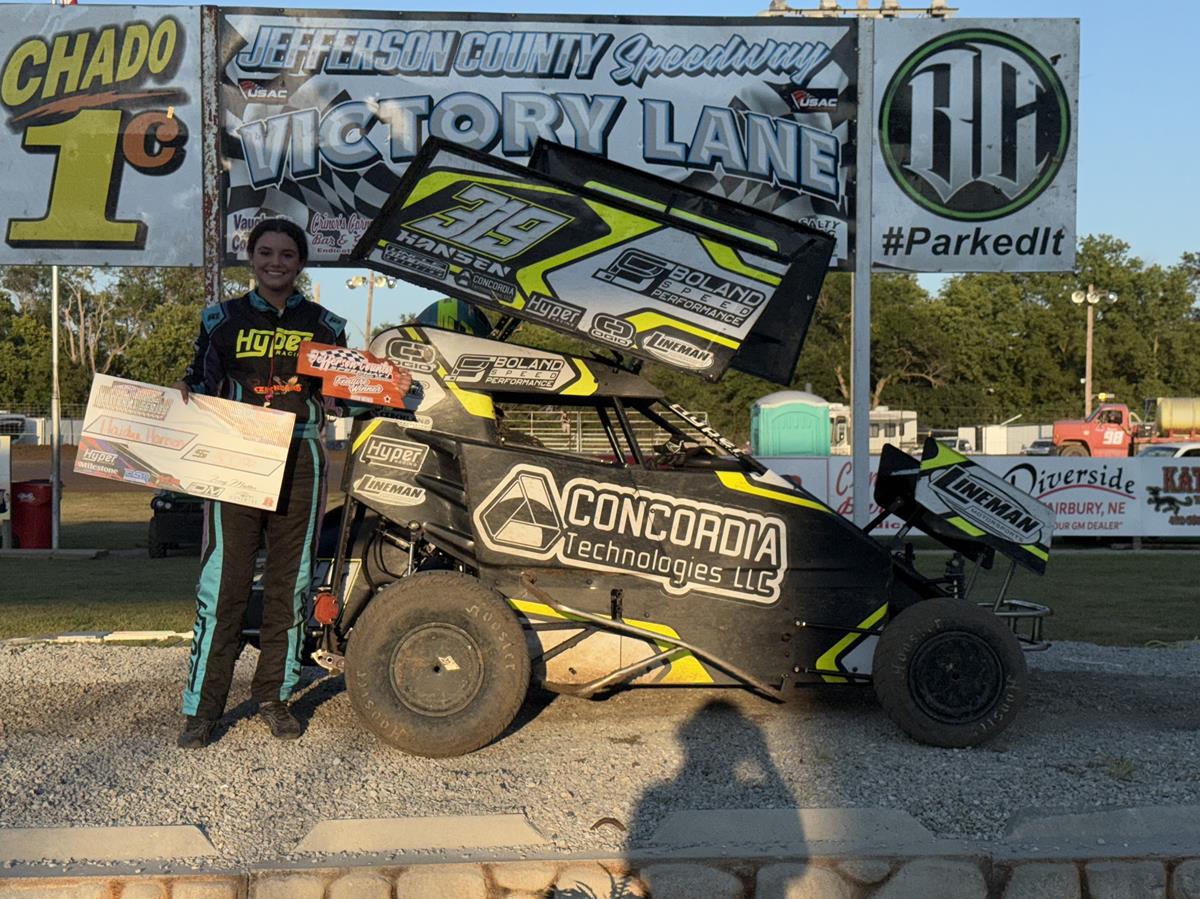 Hansen, Pipe, Roberts, and Kalkwarf Win Friday Night Prelim Features at Jefferson County Speedway!
