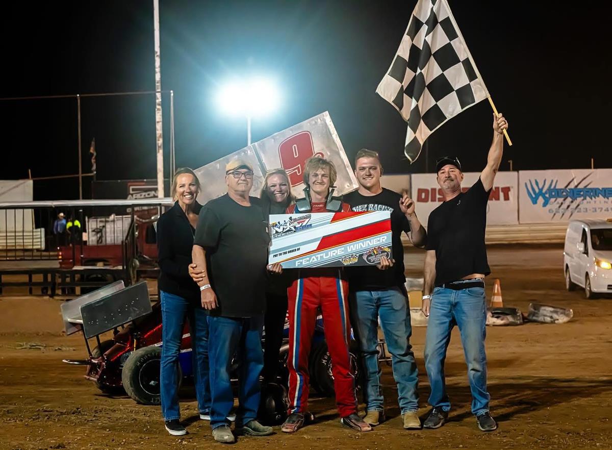 Bauman, Barnes, and Witherow Best NOW600 Cactus Region Fields at Adobe Mountain Speedway!