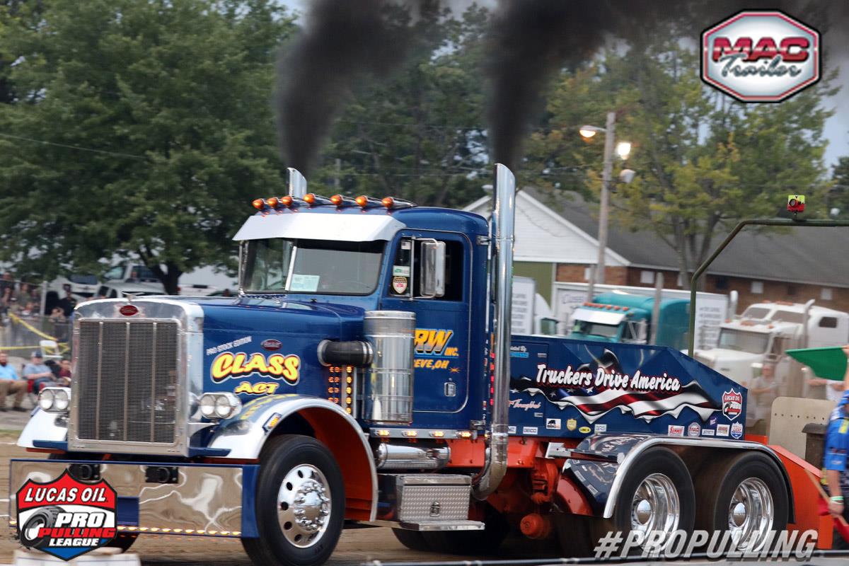 MAC Trailer Hot Rod Semis Join Power Pulling Productions at Indiana County Fair Pull this Weekend