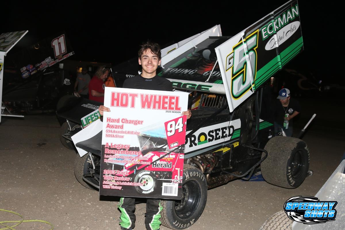 Nodak Speedway (Minot, ND) – Northern Outlaw Sprint Association – May 4th, 2025. (Speedway Shots photo)