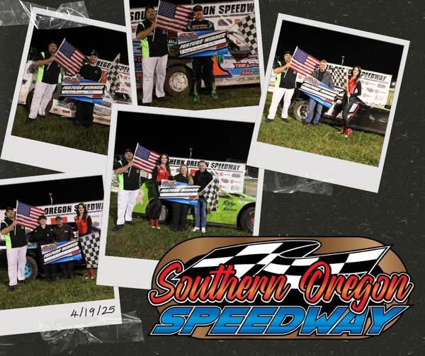 Thrills, Records, and Races: April 19 Recap at Southern Oregon Speedway