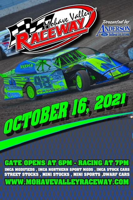 Mohave Valley Raceway Oct. 16th , 2021