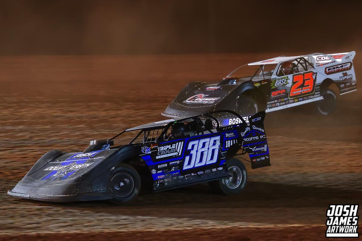 I-75 Raceway (Sweetwater, TN) – Hunt the Front Super Dirt Series – Championship Kickoff – March 8th, 2025. (Josh James Artwork)