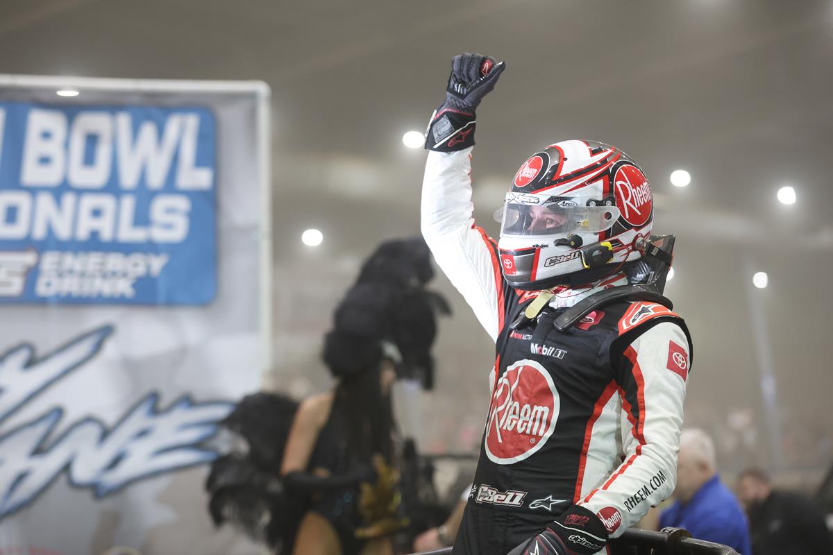 Christopher Bell Back On Top Of The O'Reilly Auto Parts Invitational Race of Champions