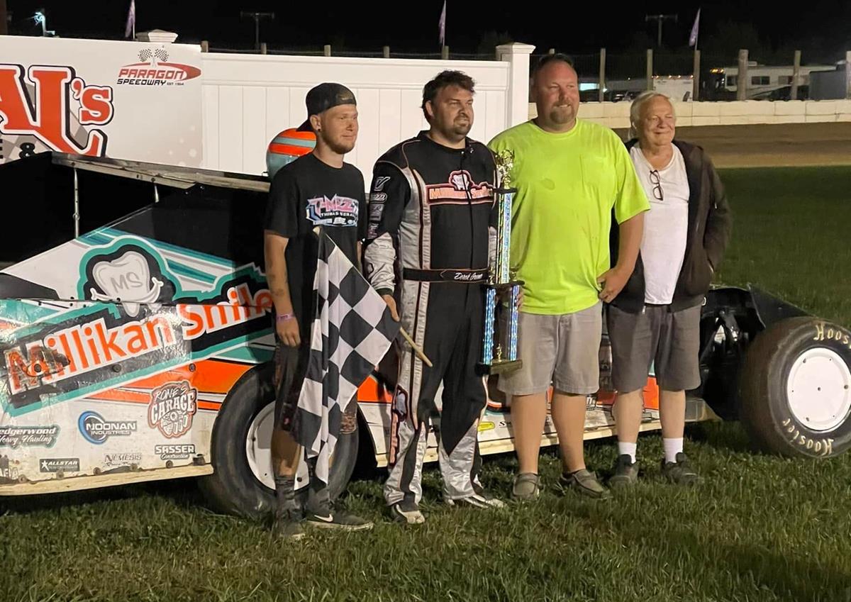 Groomer back in victory lane at Paragon Speedway