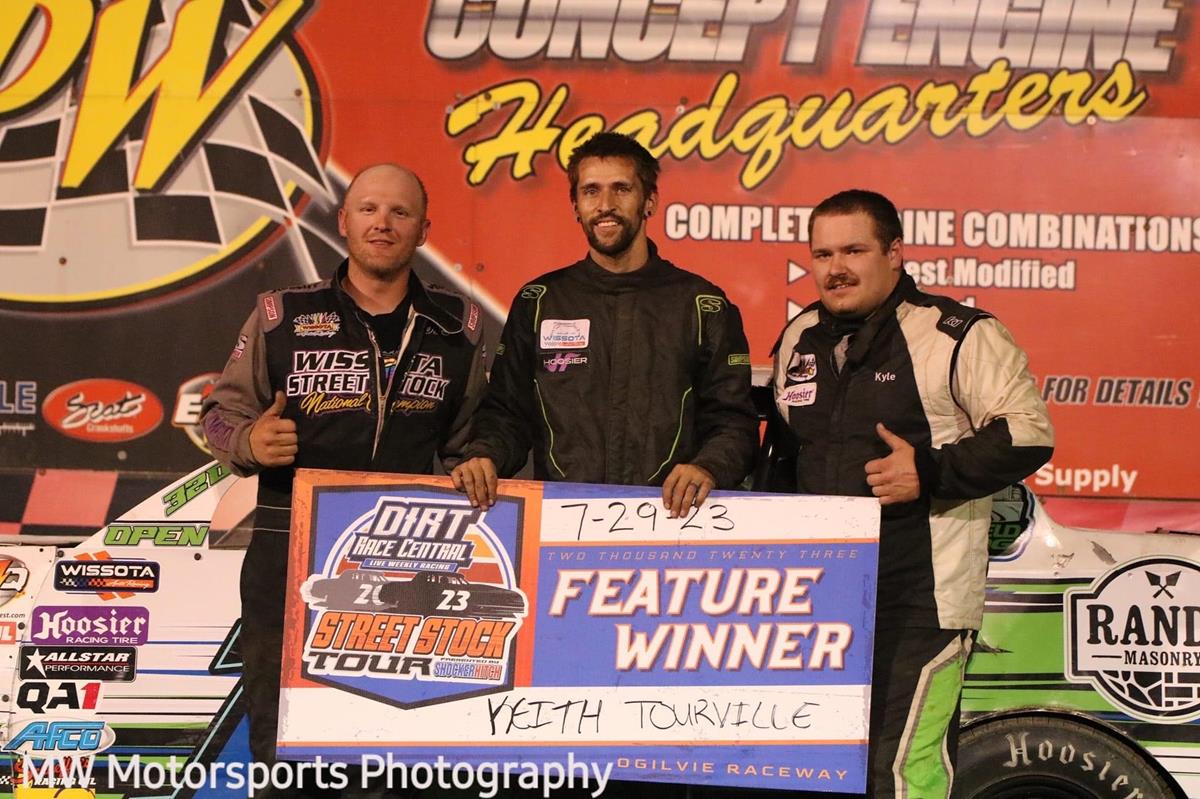 Keith Tourville takes Sixth Straight Street Stock Win as the DRC Street Stock Tour Visits the Ogilvie Raceway.