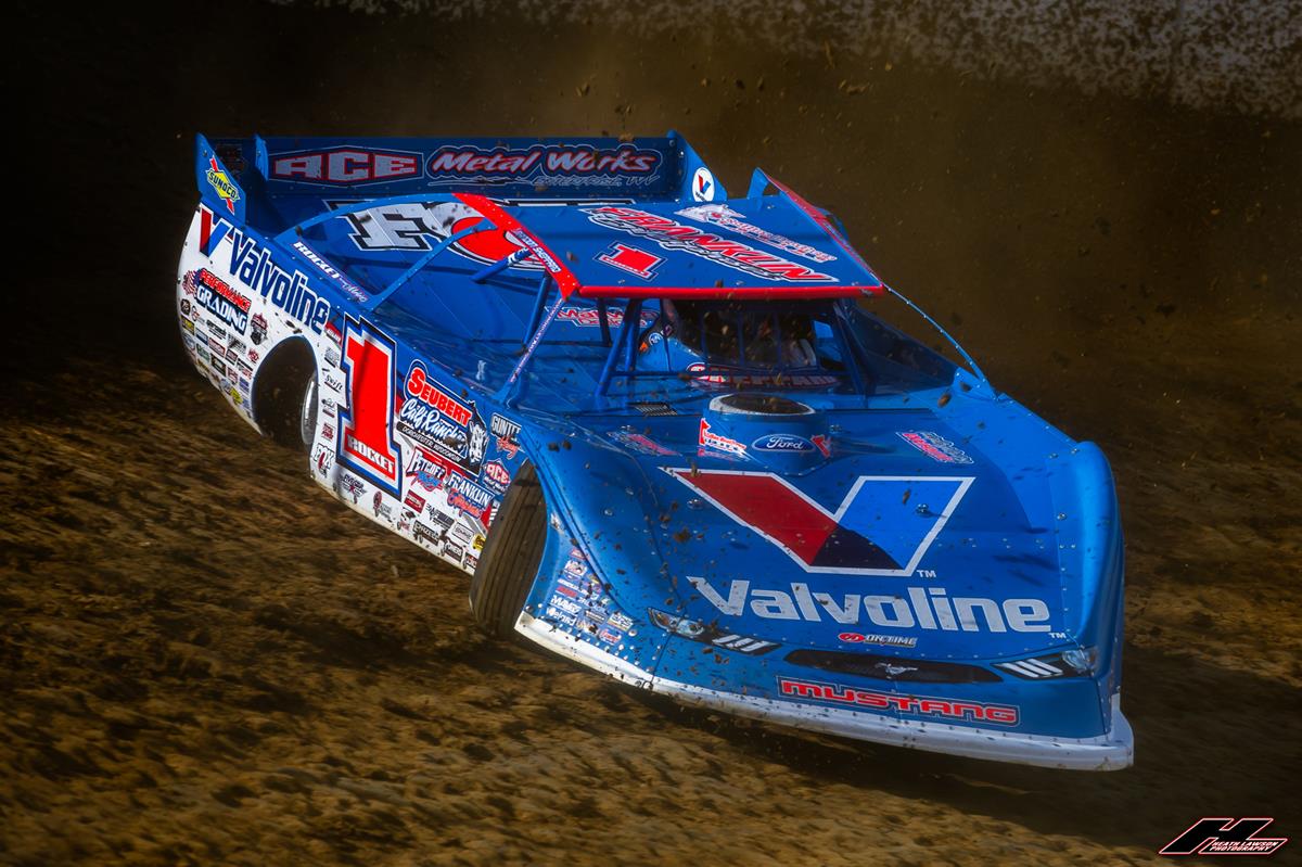Atomic Speedway (Alma, OH) – Lucas Oil Late Model Dirt Series – Buckeye Spring 50 – March 21st, 2025. (Heath Lawson photo)