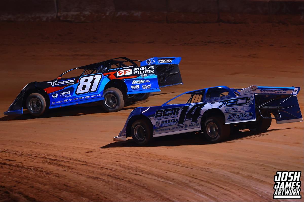 Needmore Speedway (Norman Park ,GA) – Hunt the Front Super Dirt Series – South Georgia Showdown – January 28th, 2025. (Josh James Artwork)