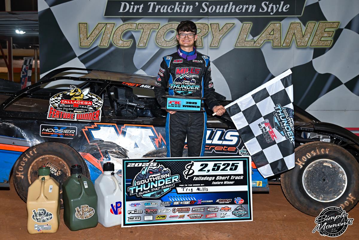 Talladega Short Track (Eastaboga, Ala.) – Southern Thunder Super Dirt Series – Alfred Gurley Memorial – July 26th, 2025. (Simple Moments Photography)
