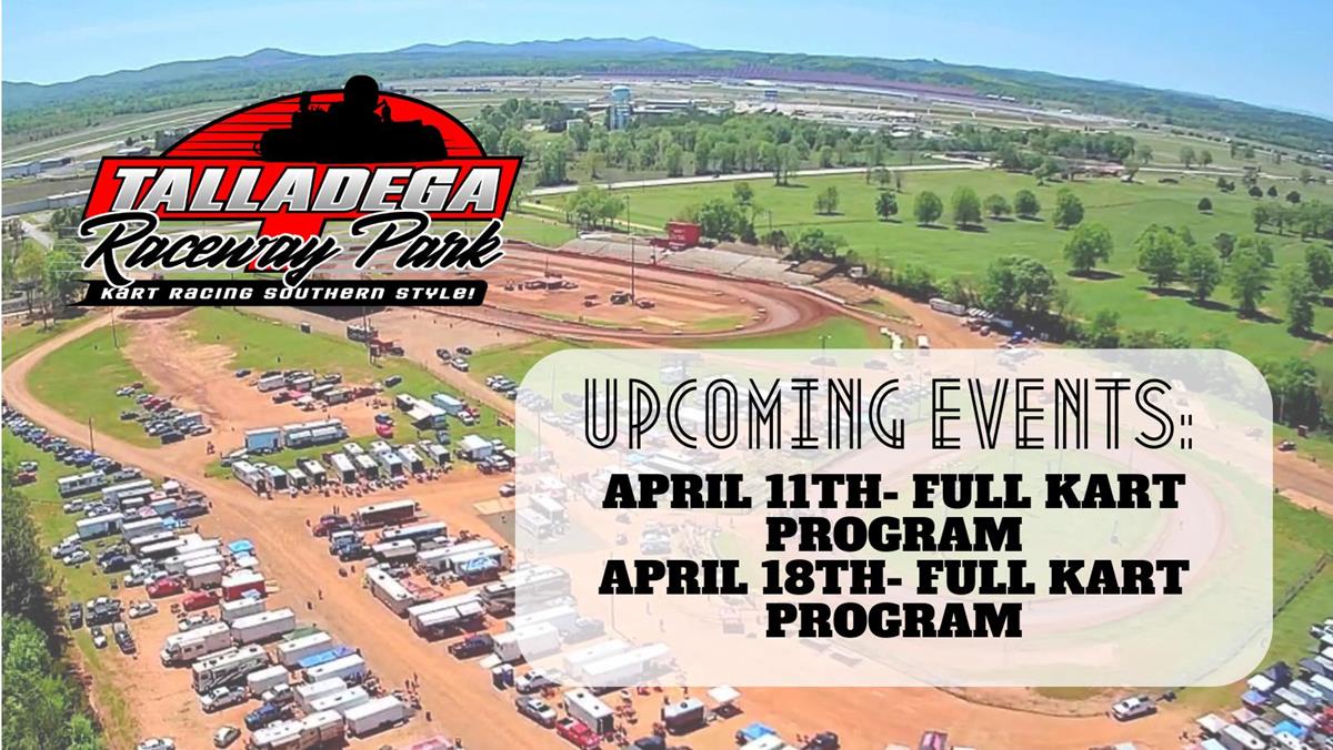 Talladega Raceway Park | Upcoming Events