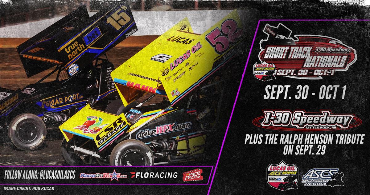 I-30 Speedway’s Short Track Nationals One Week Away!