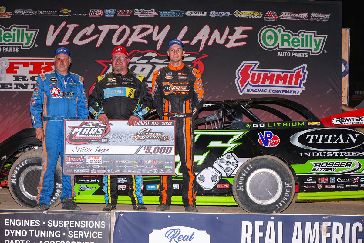 Official Summary of Results August 8, 2025 Sycamore Speedway