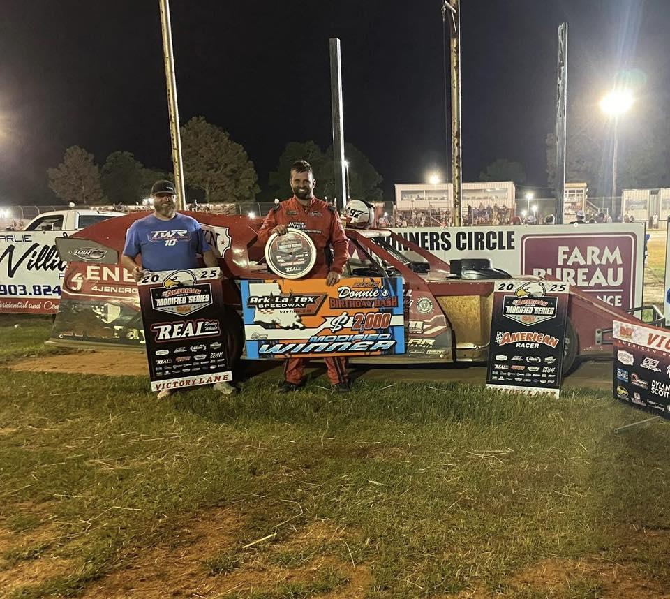 Ark-La-Tex Speedway (Vivian, La.) – USRA American Racer Modified Series – Donnie's Birthday Bash – April 19th, 2025.