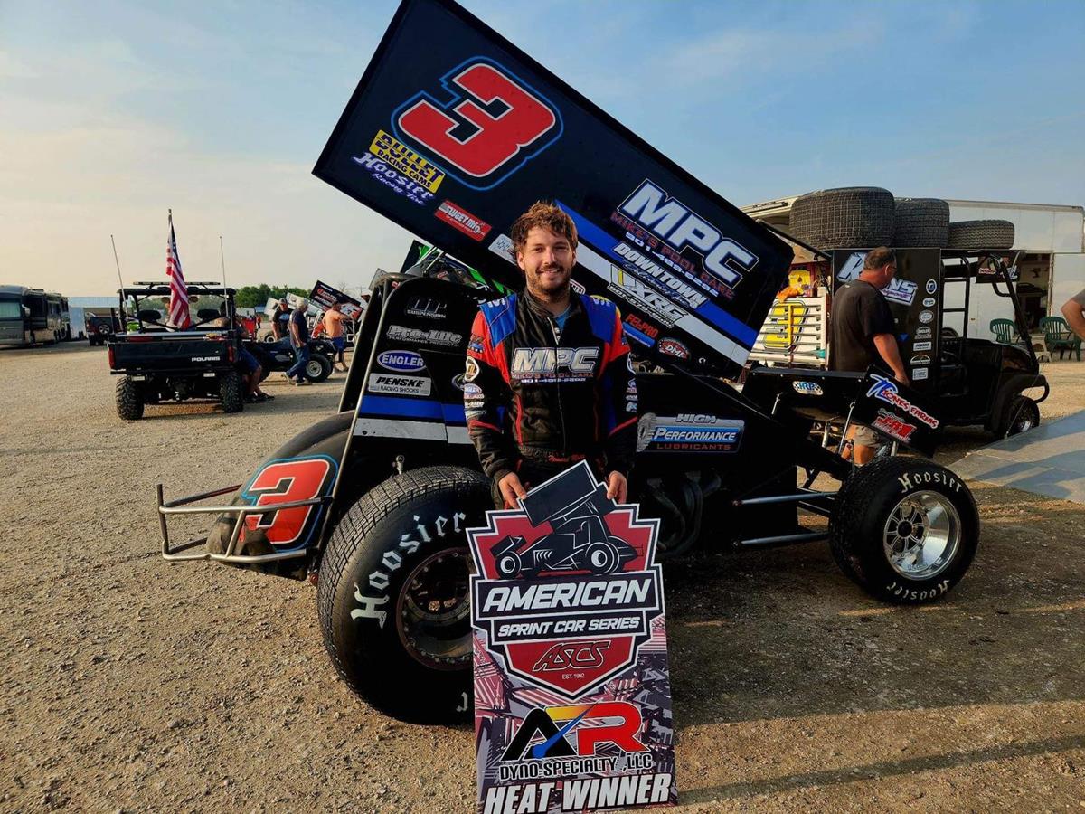 Moore Races To Weekend High Fifth With The American Sprint Car Series