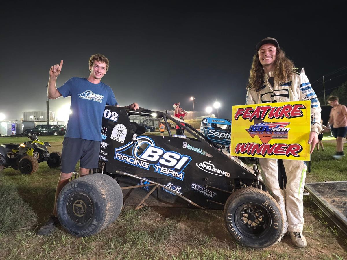 Townsend, Spake, and Russell Top NOW600 Ark-La-Tex Region Fields at 105 Speedway!