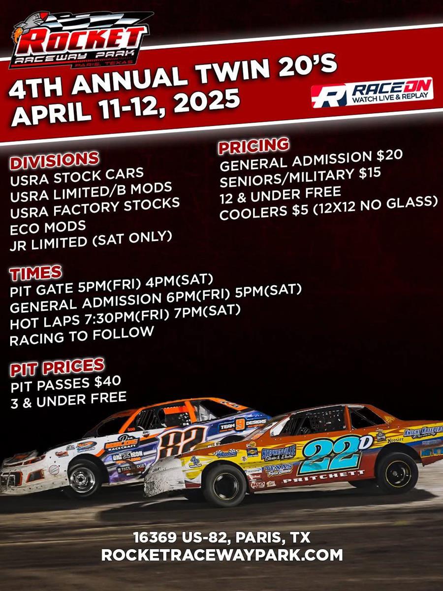 Stock Car Easter Special April 11th-12th