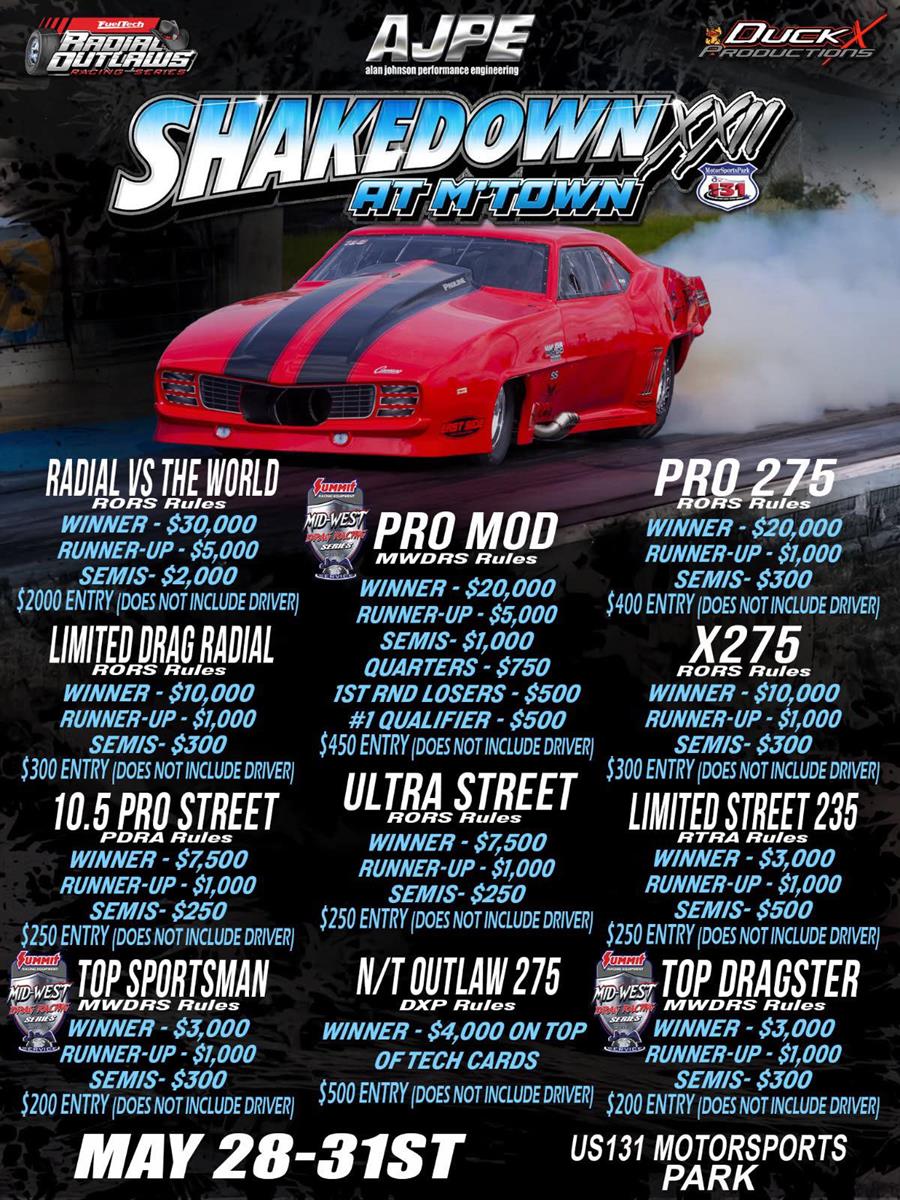 Long Time Rivals create Historic Partnership for Shakedown Event!